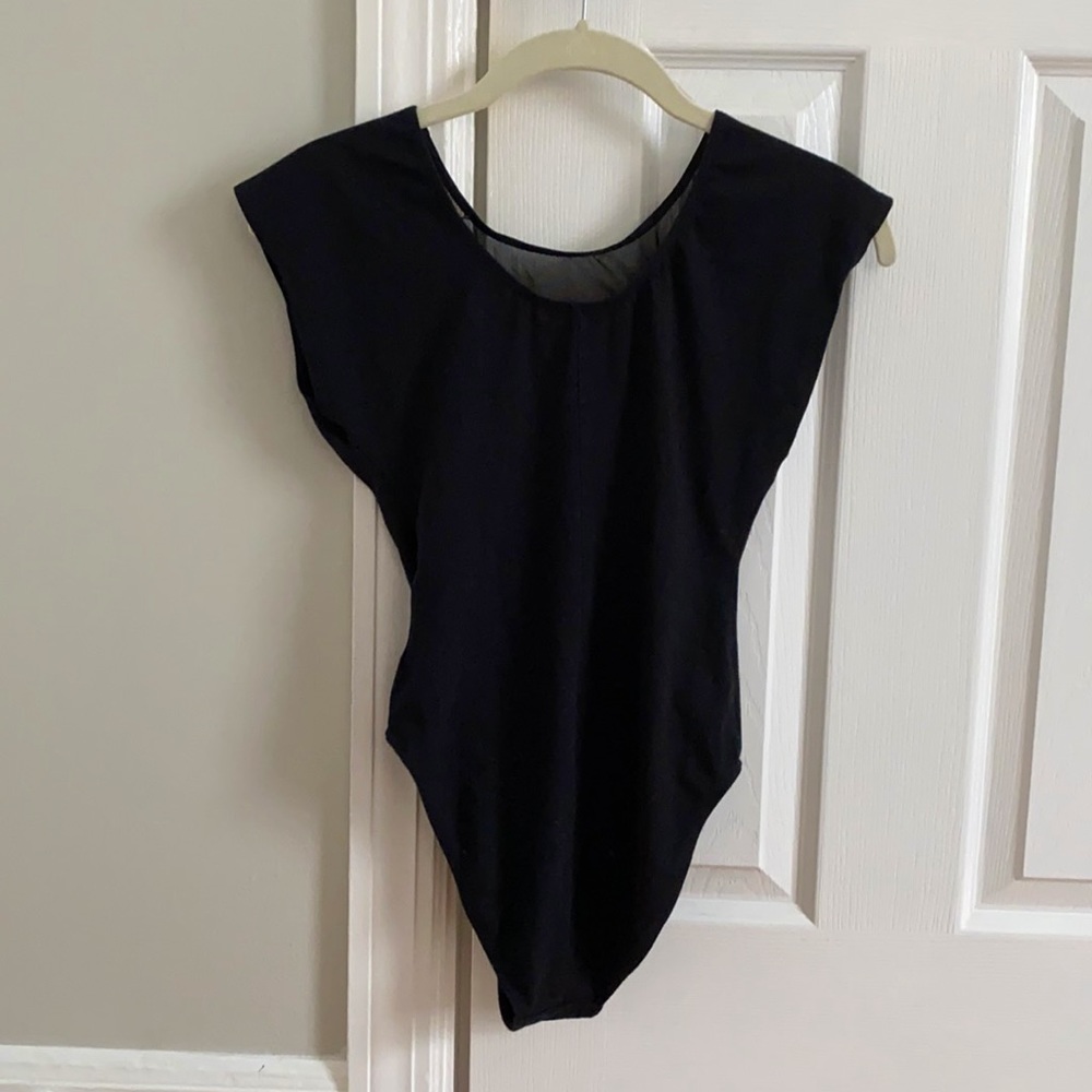 black bodysuit